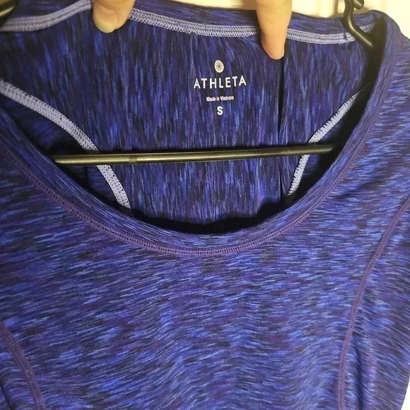 Athleta Running Shirt - Womens - Size Small - Purple - Picture 4 of 5
